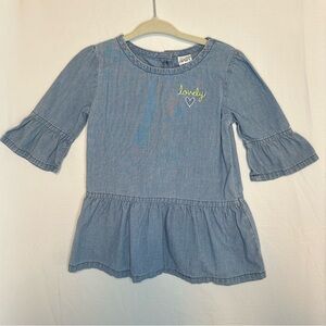 Carters - Denim Tunic Top Bell Sleeve - 18M